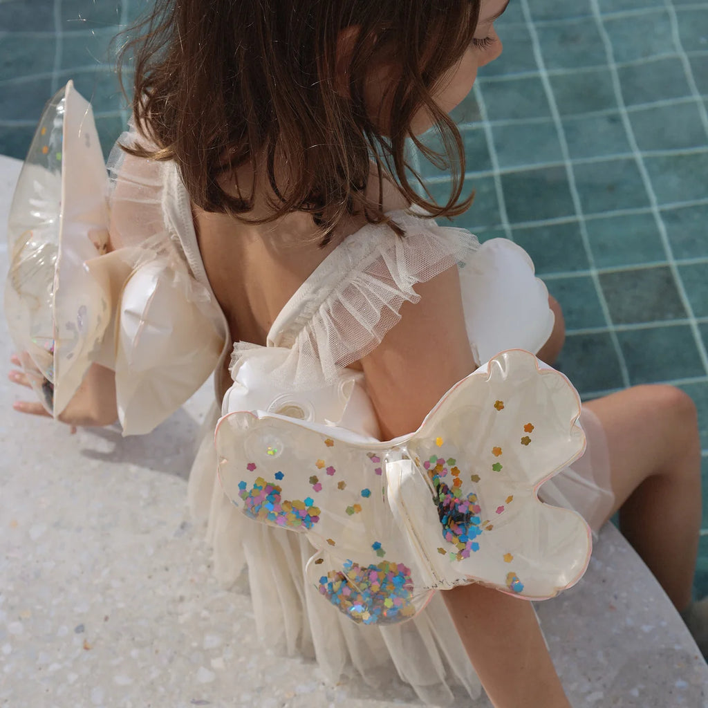 Sunnylife Kids Inflatable Arms Bands Cotton Candy
