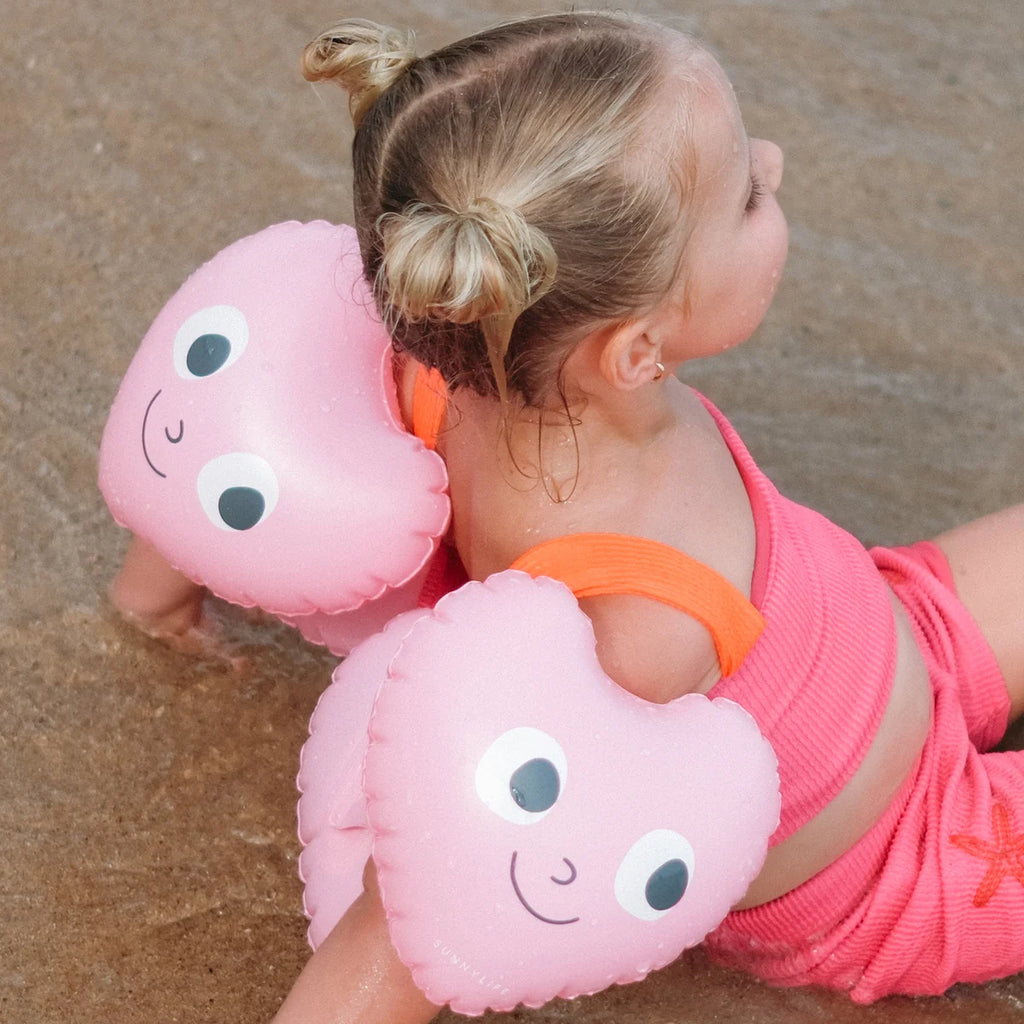 Sunnylife Arm Bands Poppy The Peach Pink