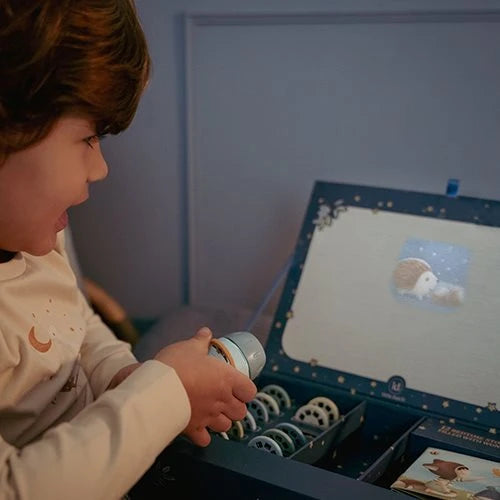 Little Dutch | Proyector de historias azul