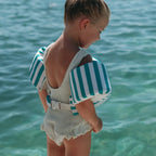 Sunnylife Floatie Jacket 3-6 Poppy the Peach Green