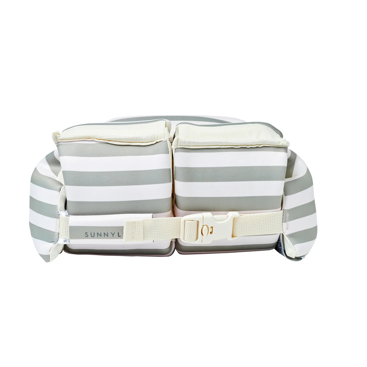 Sunnylife Floatie Jacket 3-6 Eli the Elephant Green Strip