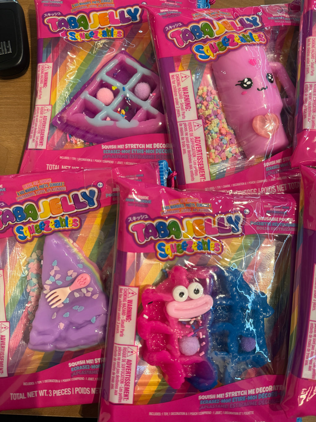 Squishy Taba Jelly Squeezeables Variety Of Colors