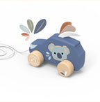 Speedy Monkey Pull Along Car