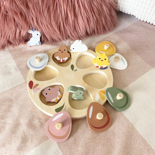 Garden Surprise Puzzle - Chicks & Bunnies