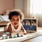 Speedy Monkey Train Set Display