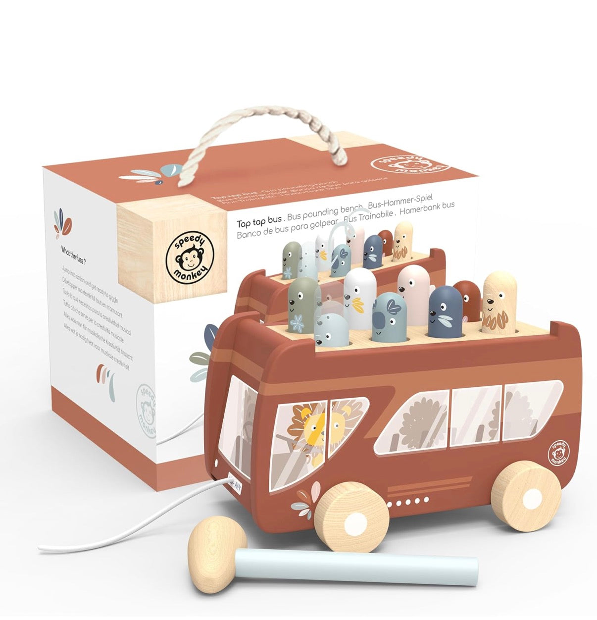 Speedy Monkey Bus Pounding Bench