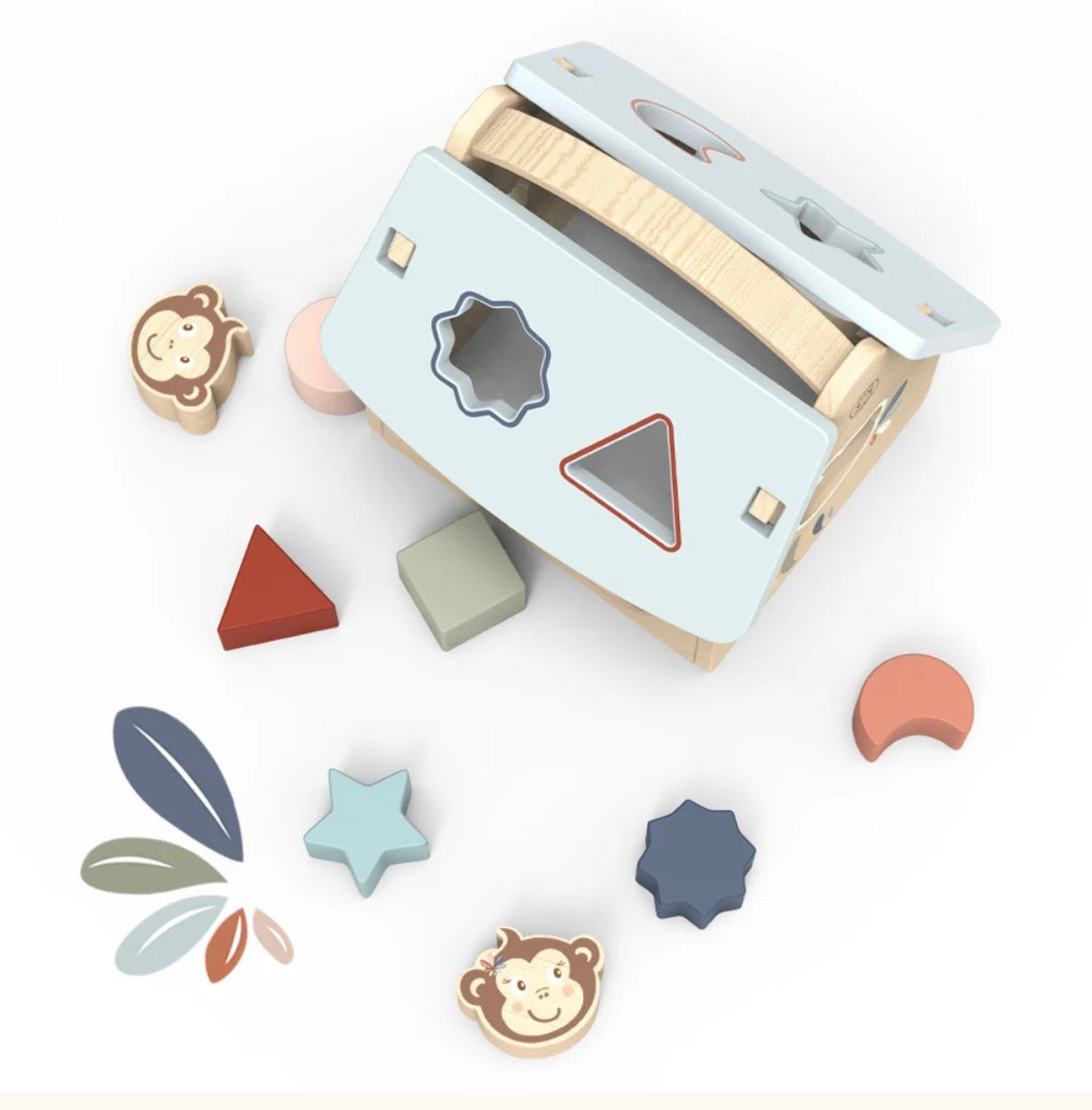Speedy Monkey House Shape Sorter