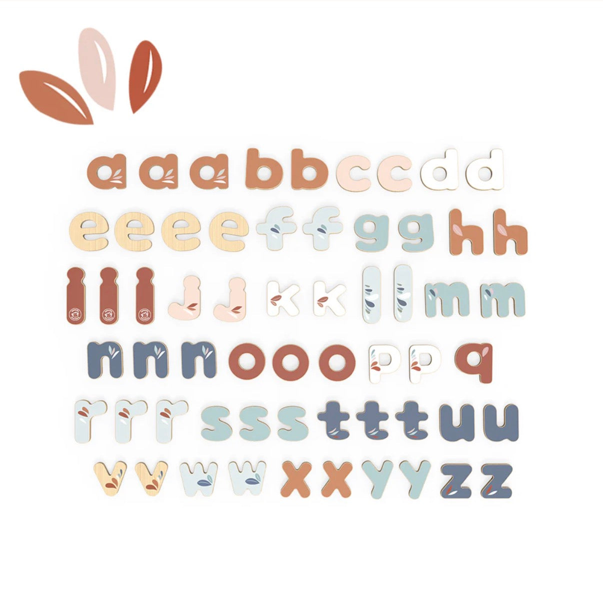 Speedy Monkey  Magnetic Letters 60 pcs