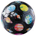 Crocodile Creek — Balón de fútbol con glitter Space Explorer — talla 3