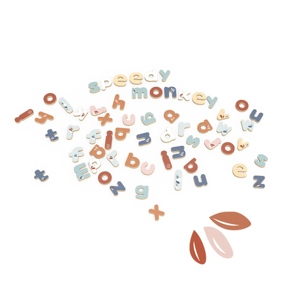 Speedy Monkey  Magnetic Letters 60 pcs