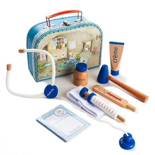 Moulin Roty - Suitcase - Doctors Medical Set