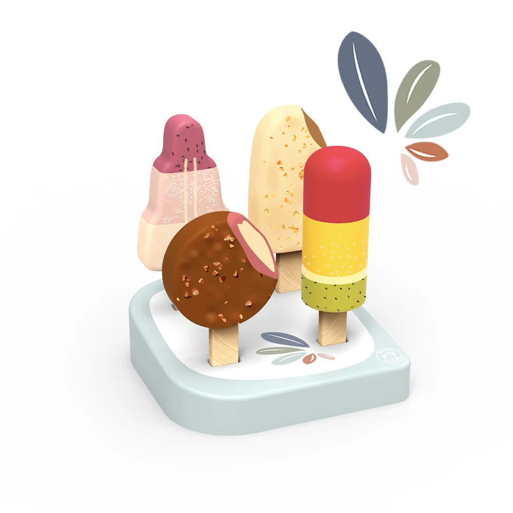 Speedy Monkey Ice Cream Bar Stand w/4 ice cream