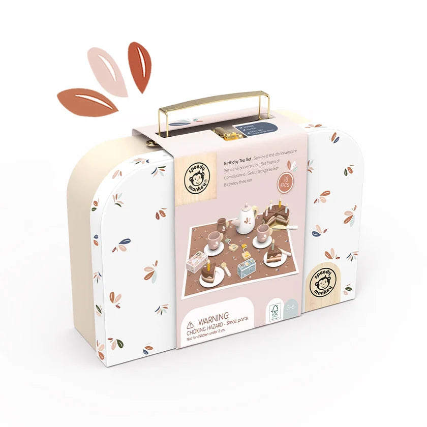 Speedy Monkey Birthday Tea Set