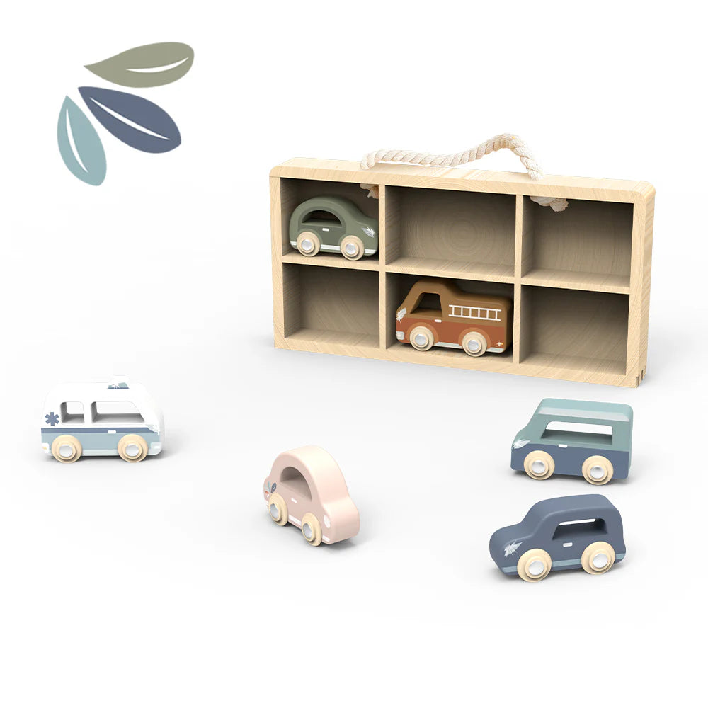 Speedy Monkey Car Display Case w/6 vehicles