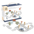 Speedy Monkey Car Track Puzzle