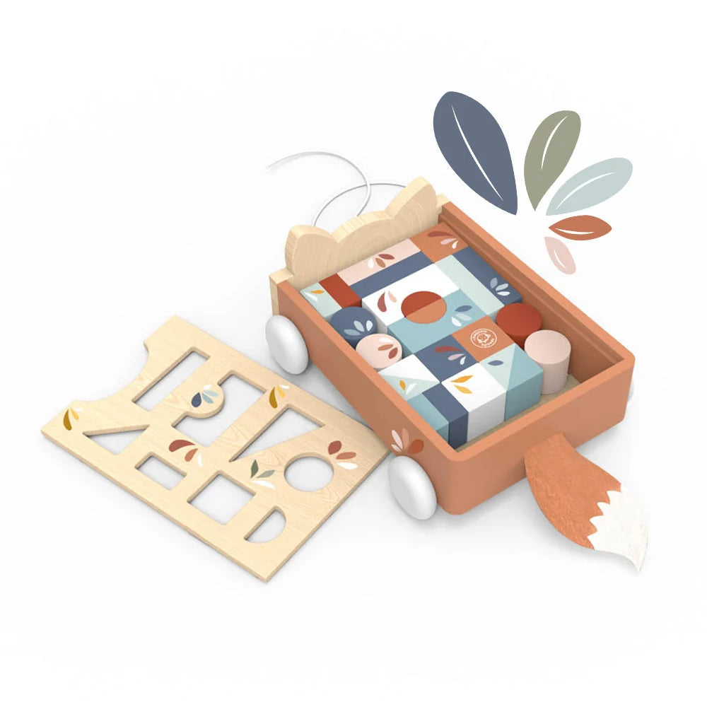 Speedy Monkey Fox Block Cart