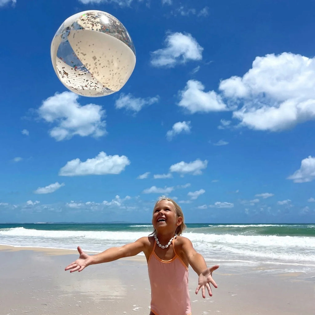 Sunnylife Cotton Candy Glitter Beach Ball