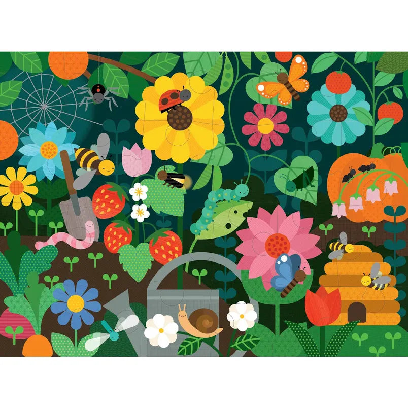 Petit Collage | Rompecabezas de piso Jardín